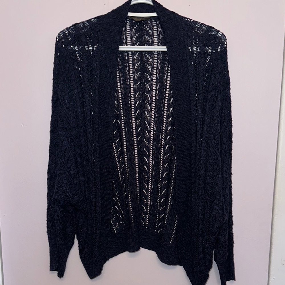 DENVER HAYES Loose Knit Cardigan